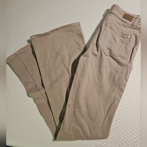 Judy Blue Light Brown Flared Pants